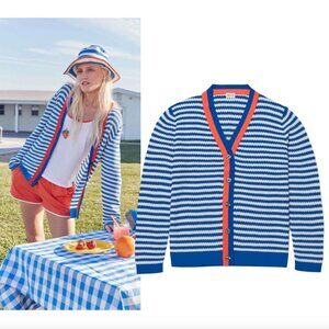 KULE The Raven striped cardigan sweater sz S